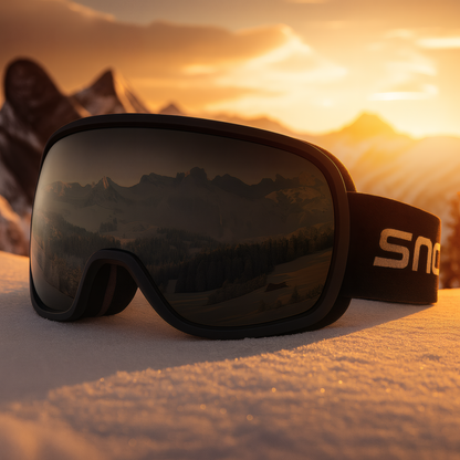 Snowledge Premium Ski Goggles, See Every Line Confidently